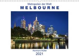 Metropolen der Welt - Melbourne (Wandkalender 2021 DIN A3 quer)