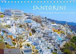 Santorini Königin der griechischen Inseln (Tischkalender 2021 DIN A5 quer)