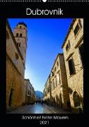 Dubrovnik - Schönheit hinter Mauern (Wandkalender 2021 DIN A2 hoch)