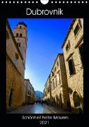 Dubrovnik - Schönheit hinter Mauern (Wandkalender 2021 DIN A4 hoch)