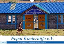 Kalender 2021 der Nepal Kinderhilfe e.V. (Wandkalender 2021 DIN A4 quer)