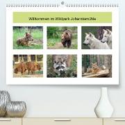 Willkommen im Wildpark Johannismühle (Premium, hochwertiger DIN A2 Wandkalender 2021, Kunstdruck in Hochglanz)