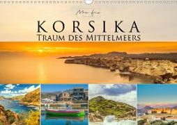 Korsika - Traum des Mittelmeers 2021 (Wandkalender 2021 DIN A3 quer)