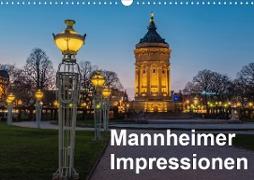Mannheimer Impressionen. (Wandkalender 2021 DIN A3 quer)