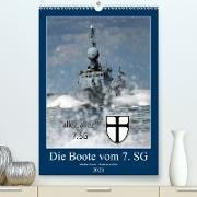 Die Boote vom 7. SG (Premium, hochwertiger DIN A2 Wandkalender 2021, Kunstdruck in Hochglanz)