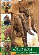 SÜDAFRIKA Wild-Tiere im Addo Elephant Park (Wandkalender 2021 DIN A3 hoch)