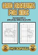 How to Draw Planes (Using Grids) - Grid Drawing for Kids