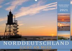 Norddeutschland - Licht am Meer (Wandkalender 2021 DIN A2 quer)