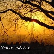 Paris sublime (Calendrier mural 2021 300 × 300 mm Square)