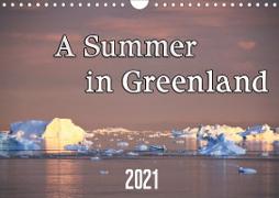 A Summer in Greenland (Wall Calendar 2021 DIN A4 Landscape)