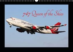 747 Queen of the Skies (Wall Calendar 2021 DIN A3 Landscape)
