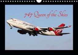747 Queen of the Skies (Wall Calendar 2021 DIN A4 Landscape)