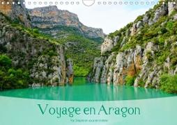Voyage en Aragon (Calendrier mural 2021 DIN A4 horizontal)