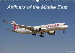 Airliners of the Middle East (Wall Calendar 2021 DIN A3 Landscape)