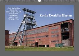 Zeche Ewald in Herten (Wandkalender 2021 DIN A3 quer)