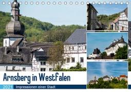 Arnsberg in Westfalen (Tischkalender 2021 DIN A5 quer)