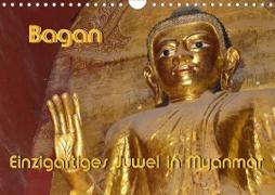 Bagan - Einzigartiges Juwel in Myanmar (Wandkalender 2021 DIN A4 quer)