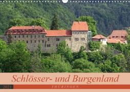 Schlösser- und Burgenland Thüringen (Wandkalender 2021 DIN A3 quer)