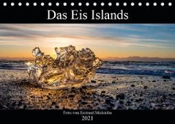 Das Eis Islands (Tischkalender 2021 DIN A5 quer)