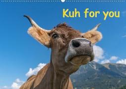 Kuh for you (Wandkalender 2021 DIN A2 quer)