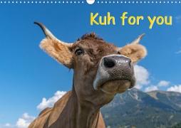 Kuh for you (Wandkalender 2021 DIN A3 quer)
