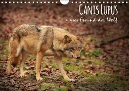 Canis Lupus - unser Freund der Wolf (Wandkalender 2021 DIN A4 quer)