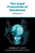 The Legal Protection of Databases