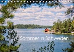Sommer in Schweden (Tischkalender 2021 DIN A5 quer)
