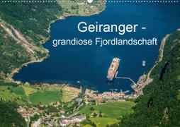 Geiranger - grandiose Fjordlandschaft (Wandkalender 2021 DIN A2 quer)