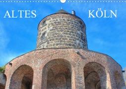 Altes Köln - Denkmäler und Historische Bauten (horizontal) (Wandkalender 2021 DIN A3 quer)