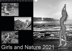Girls and Nature (Wandkalender 2021 DIN A3 quer)
