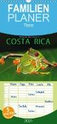 COSTA RICA - Tierische Momente - Familienplaner hoch (Wandkalender 2021 , 21 cm x 45 cm, hoch)