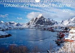 Lofoten und Vesterålen im Winter (Wandkalender 2021 DIN A4 quer)