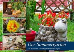 Der Sommergarten (Wandkalender 2021 DIN A3 quer)