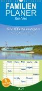 Schiffspassagen Nord-Ostsee-Kanal - Familienplaner hoch (Wandkalender 2021 , 21 cm x 45 cm, hoch)