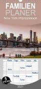 New York Impressionen - Familienplaner hoch (Wandkalender 2021 , 21 cm x 45 cm, hoch)