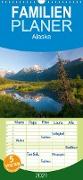 Alaska - Familienplaner hoch (Wandkalender 2021 , 21 cm x 45 cm, hoch)