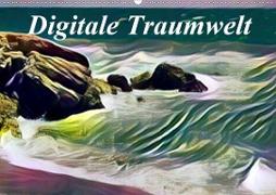Digitale Traumwelt (Wandkalender 2021 DIN A2 quer)