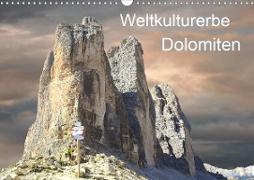 Weltkulturerbe Dolomiten Süd Tirol (Wandkalender 2021 DIN A3 quer)