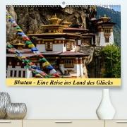 Bhutan - Eine Reise ins Land des Glücks (Premium, hochwertiger DIN A2 Wandkalender 2021, Kunstdruck in Hochglanz)