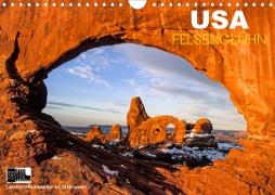 USA - Felsenglüh'n - Landschaftsklassiker im Südwesten (Wandkalender 2021 DIN A4 quer)