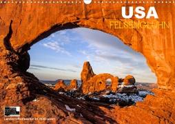 USA - Felsenglüh'n - Landschaftsklassiker im Südwesten (Wandkalender 2021 DIN A3 quer)