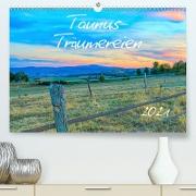Taunus-Träumereien 2021 (Premium, hochwertiger DIN A2 Wandkalender 2021, Kunstdruck in Hochglanz)