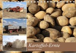 Kartoffel-Ernte - hautnah erleben (Tischkalender 2021 DIN A5 quer)
