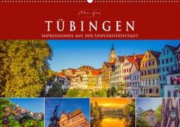 Tübingen - Impressionen aus der Universitätsstadt (Wandkalender 2021 DIN A2 quer)