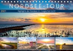 Nordsee-Tour (Tischkalender 2021 DIN A5 quer)