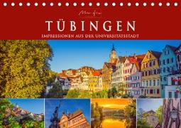 Tübingen - Impressionen aus der Universitätsstadt (Tischkalender 2021 DIN A5 quer)