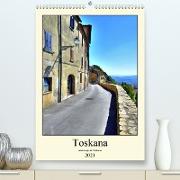 Toskana - Unterwegs in Volterra (Premium, hochwertiger DIN A2 Wandkalender 2021, Kunstdruck in Hochglanz)