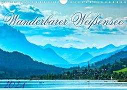 Wanderbarer Weißensee (Wandkalender 2021 DIN A4 quer)