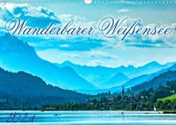 Wanderbarer Weißensee (Wandkalender 2021 DIN A3 quer)